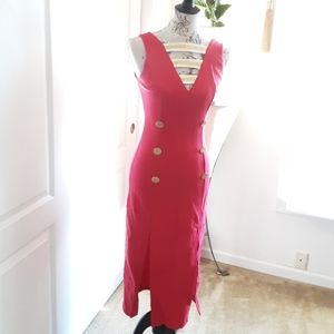 ❤Red Cocktail Dress